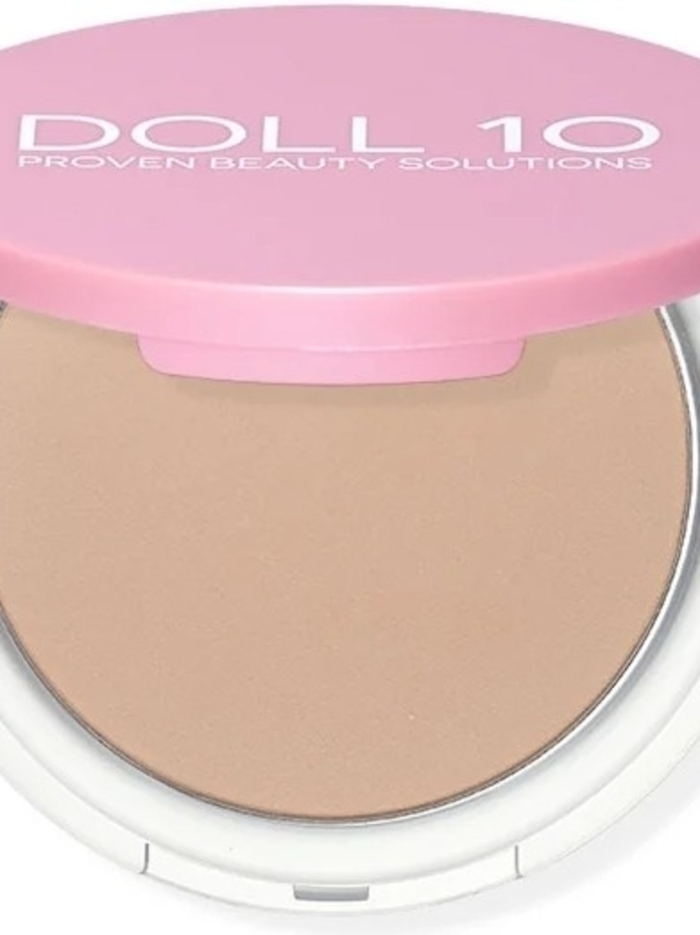 Doll 10 Pink Compact Pressed Powder